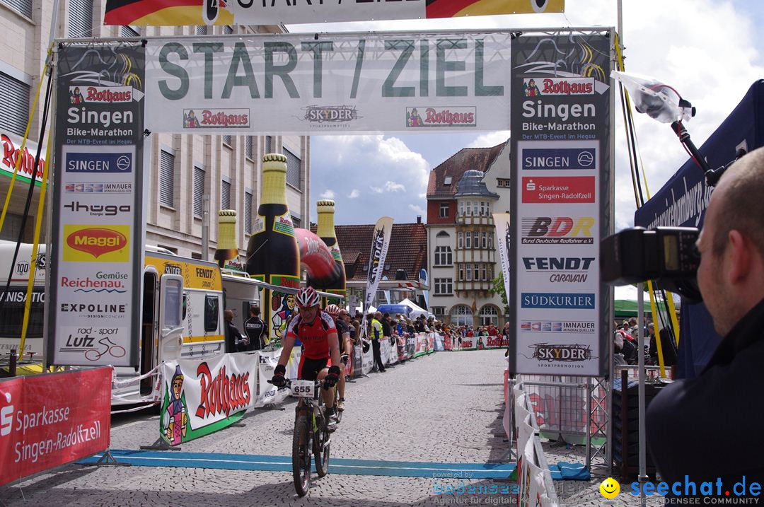 10. Rothaus Bike-Marathon: Singen am Bodensee, 06.05.2012