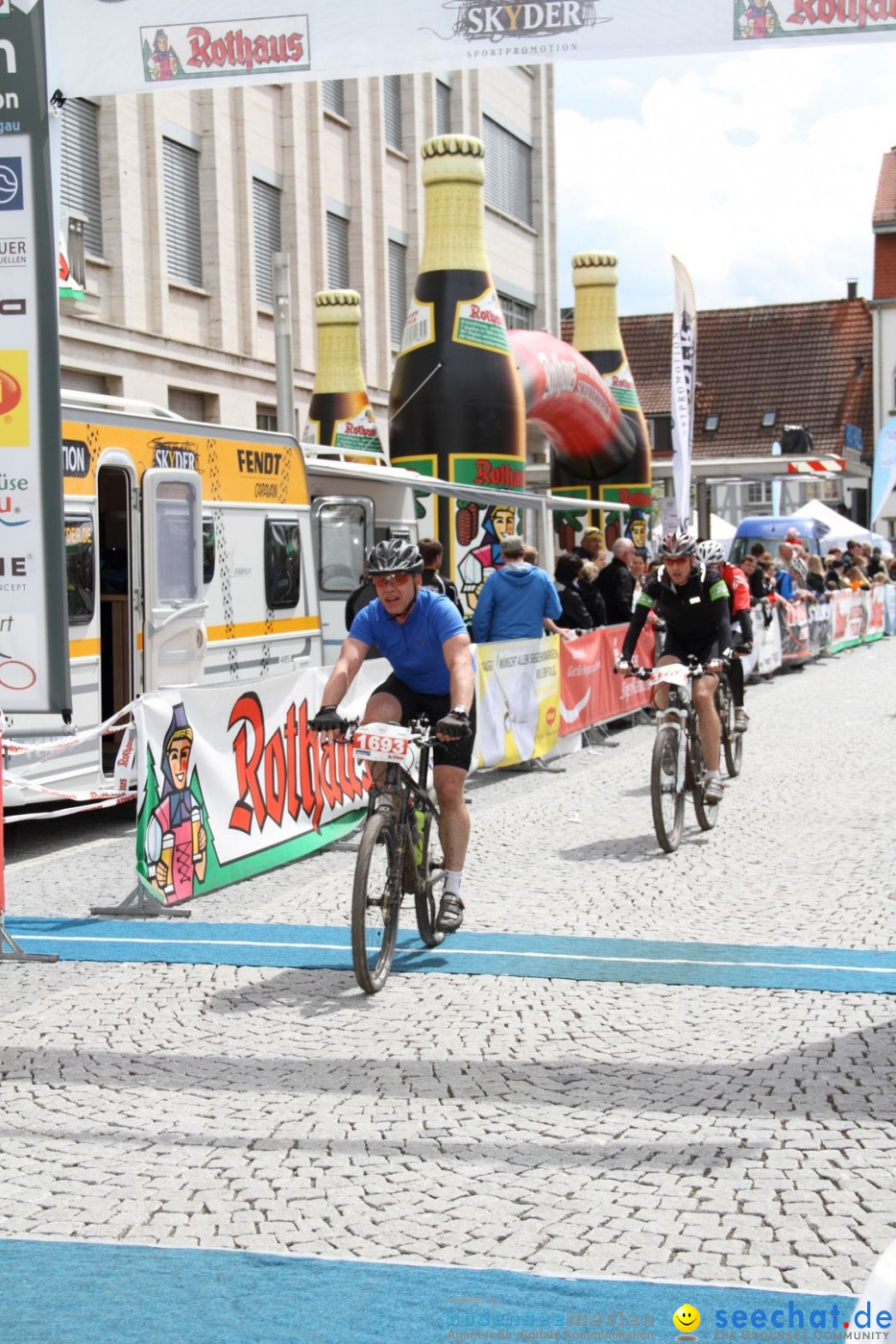 10. Rothaus Bike-Marathon: Singen am Bodensee, 06.05.2012