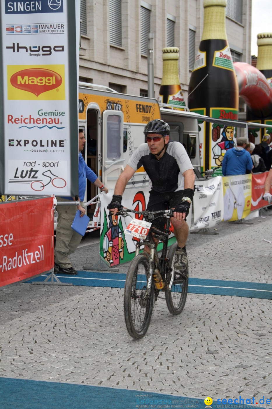 10. Rothaus Bike-Marathon: Singen am Bodensee, 06.05.2012