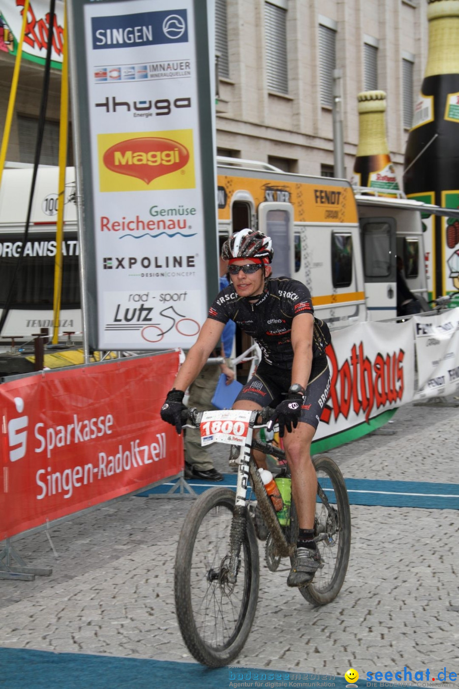 10. Rothaus Bike-Marathon: Singen am Bodensee, 06.05.2012