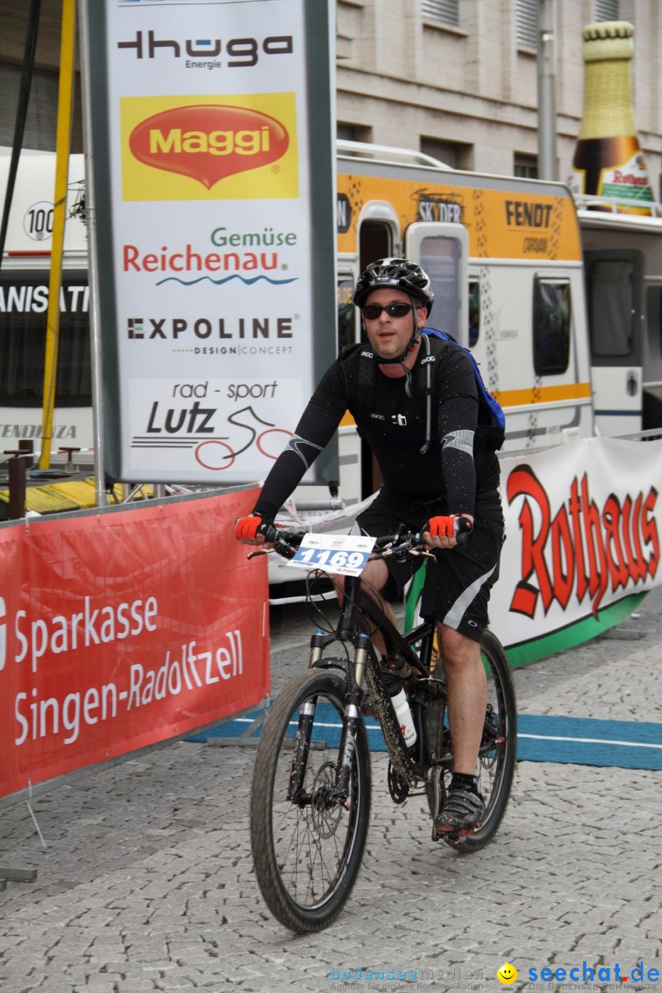 10. Rothaus Bike-Marathon: Singen am Bodensee, 06.05.2012