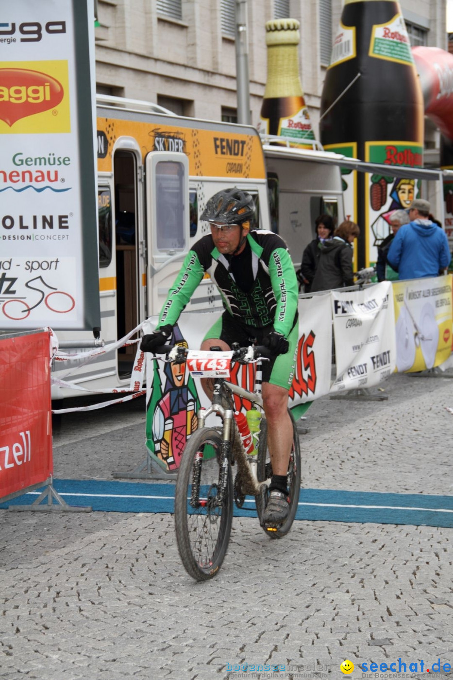 10. Rothaus Bike-Marathon: Singen am Bodensee, 06.05.2012