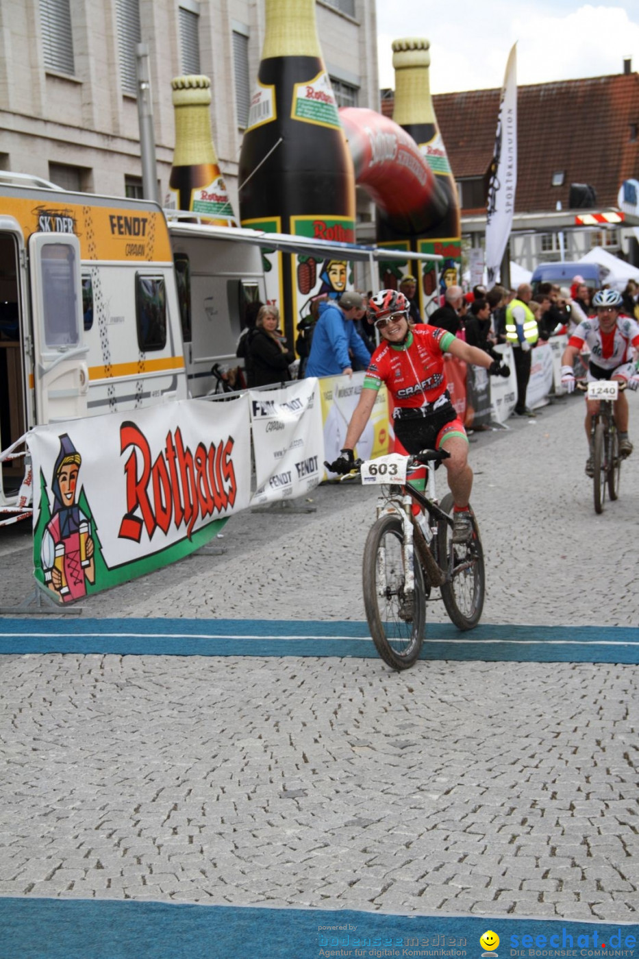 10. Rothaus Bike-Marathon: Singen am Bodensee, 06.05.2012