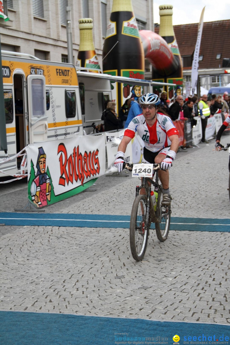 10. Rothaus Bike-Marathon: Singen am Bodensee, 06.05.2012