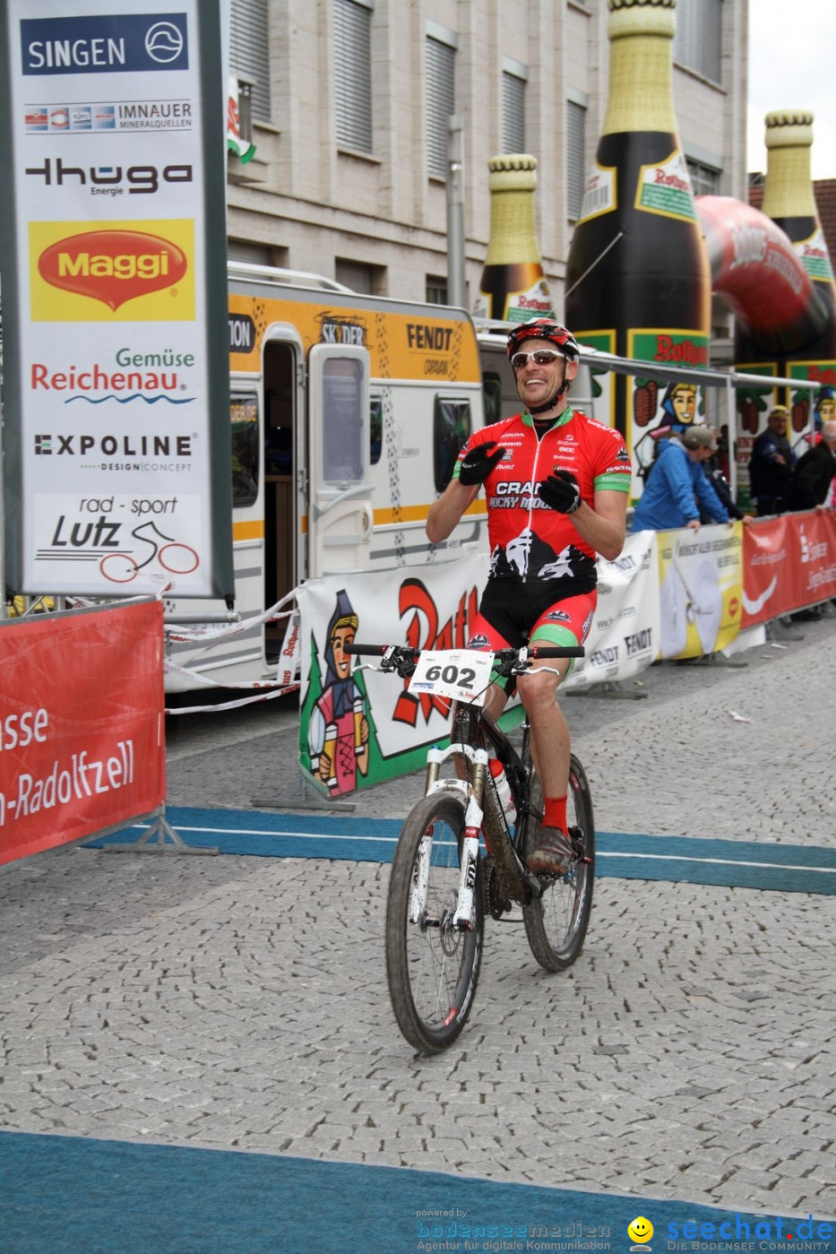 10. Rothaus Bike-Marathon: Singen am Bodensee, 06.05.2012