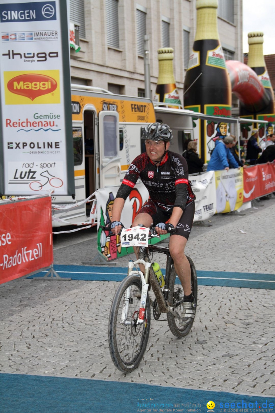 10. Rothaus Bike-Marathon: Singen am Bodensee, 06.05.2012