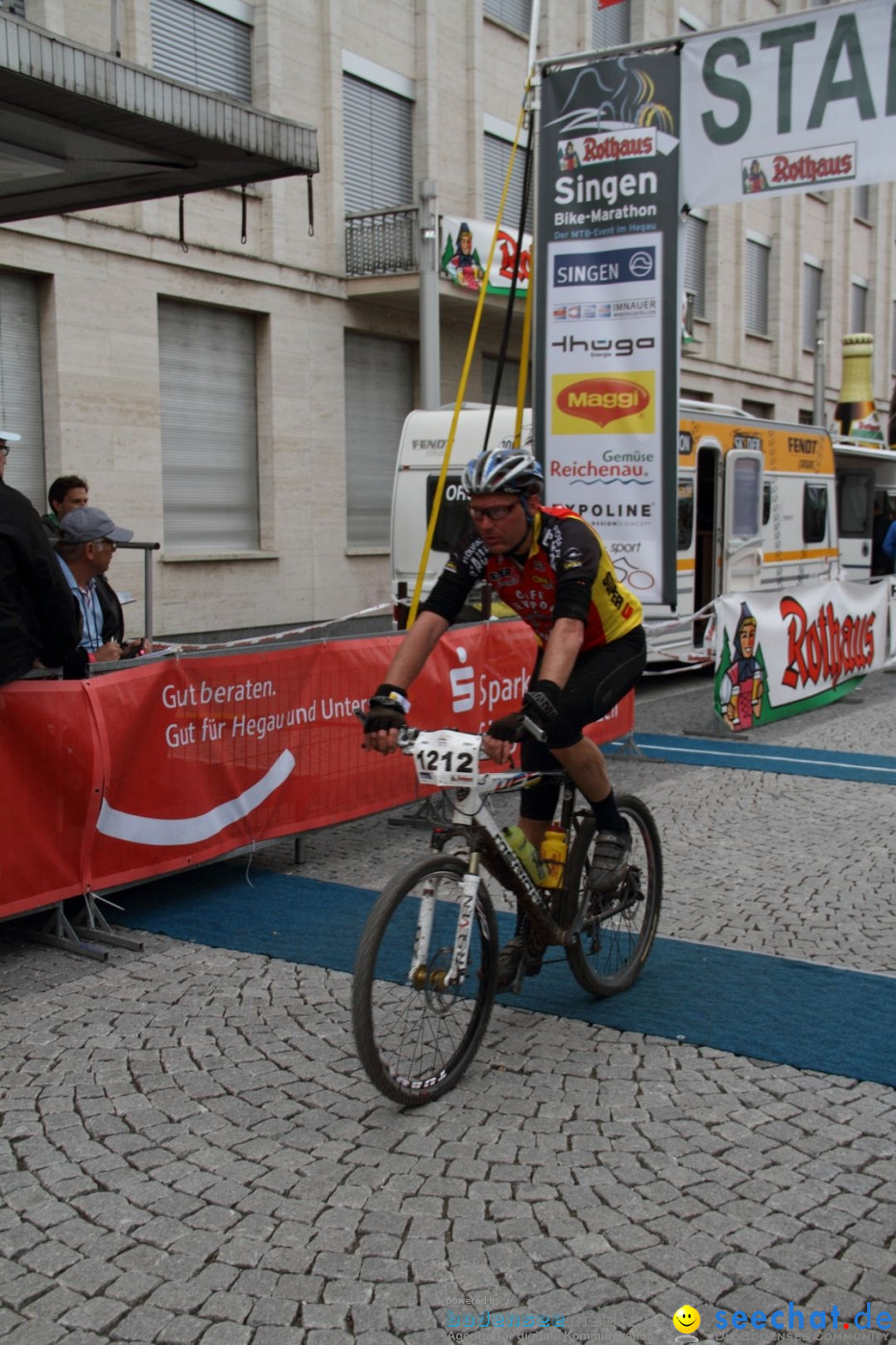 10. Rothaus Bike-Marathon: Singen am Bodensee, 06.05.2012