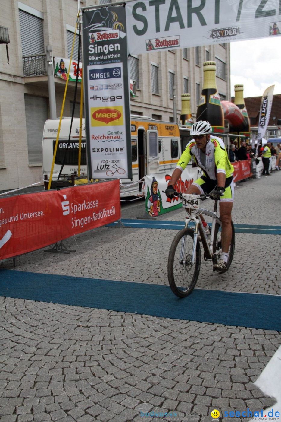 10. Rothaus Bike-Marathon: Singen am Bodensee, 06.05.2012