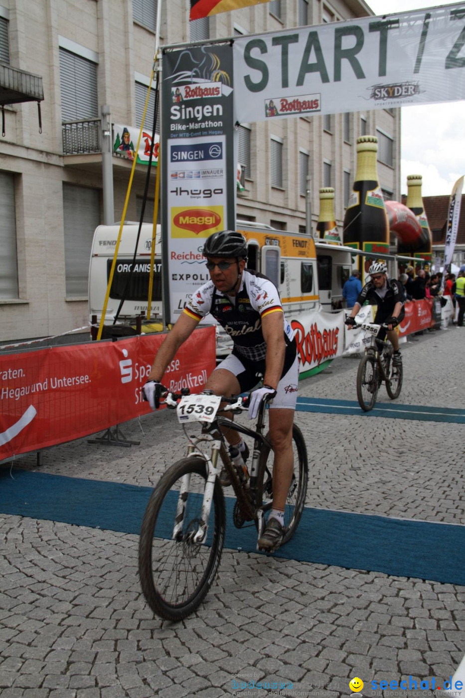 10. Rothaus Bike-Marathon: Singen am Bodensee, 06.05.2012