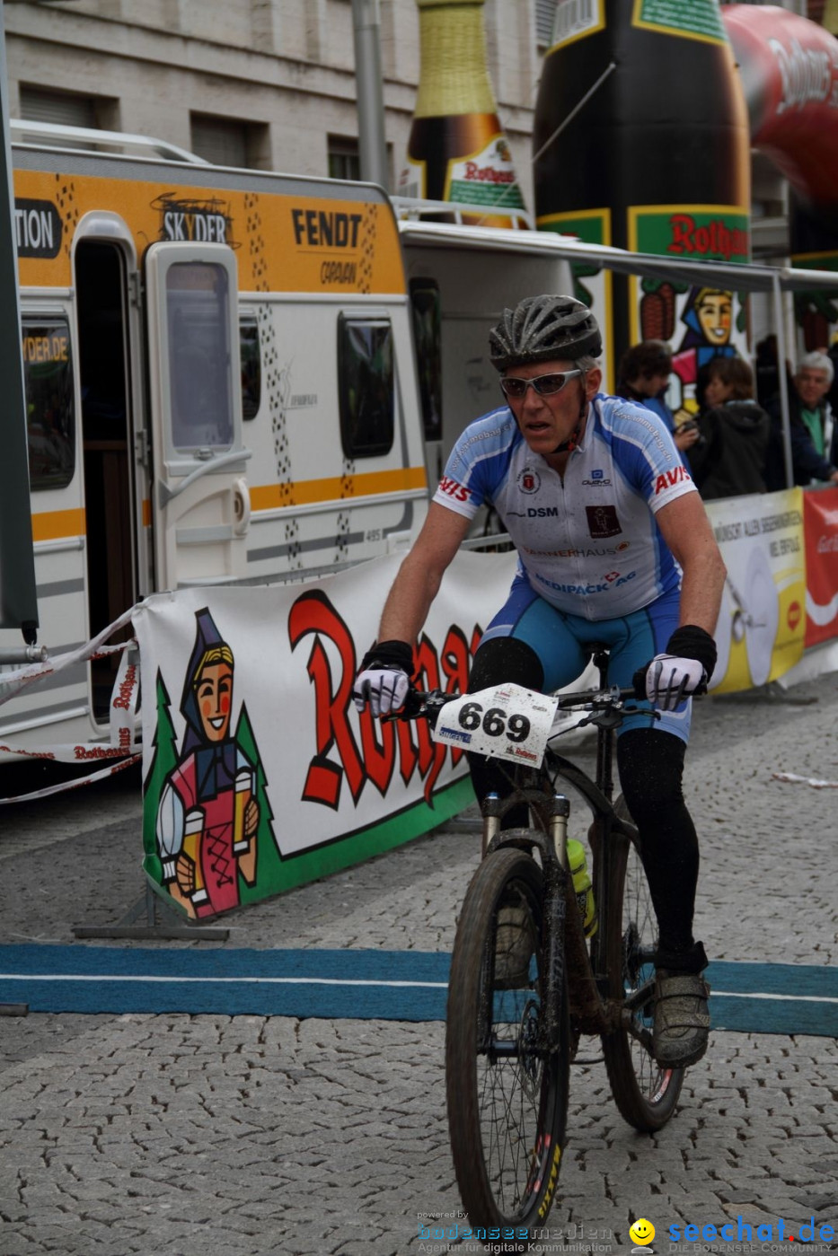 10. Rothaus Bike-Marathon: Singen am Bodensee, 06.05.2012