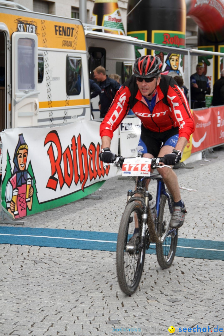 10. Rothaus Bike-Marathon: Singen am Bodensee, 06.05.2012