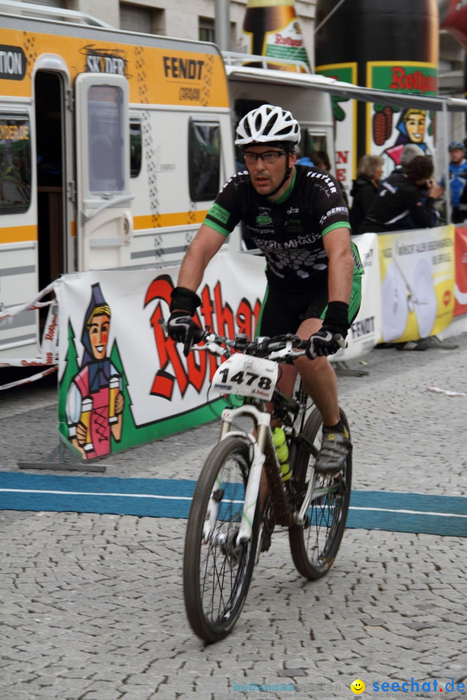 10. Rothaus Bike-Marathon: Singen am Bodensee, 06.05.2012