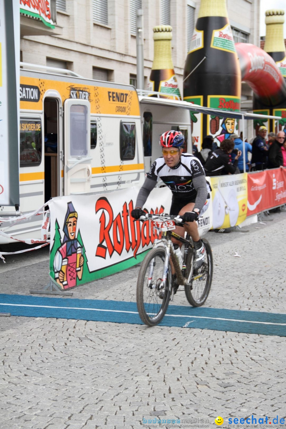 10. Rothaus Bike-Marathon: Singen am Bodensee, 06.05.2012