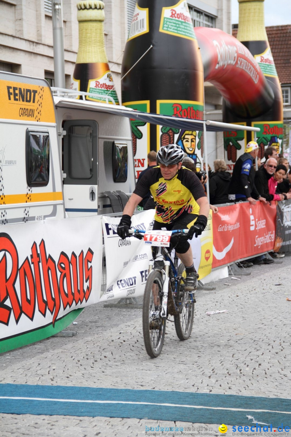 10. Rothaus Bike-Marathon: Singen am Bodensee, 06.05.2012