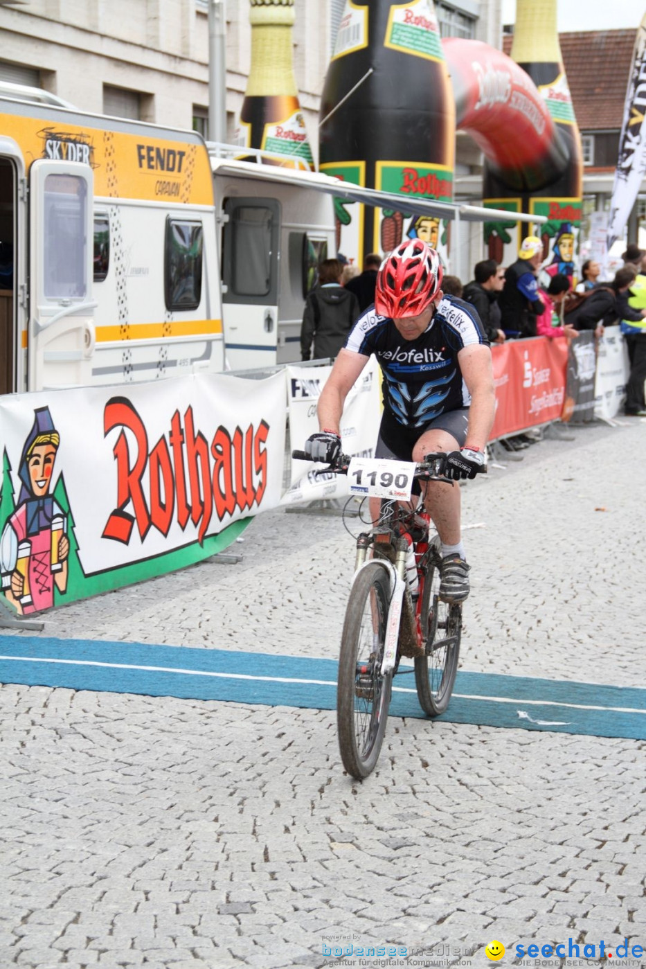 10. Rothaus Bike-Marathon: Singen am Bodensee, 06.05.2012