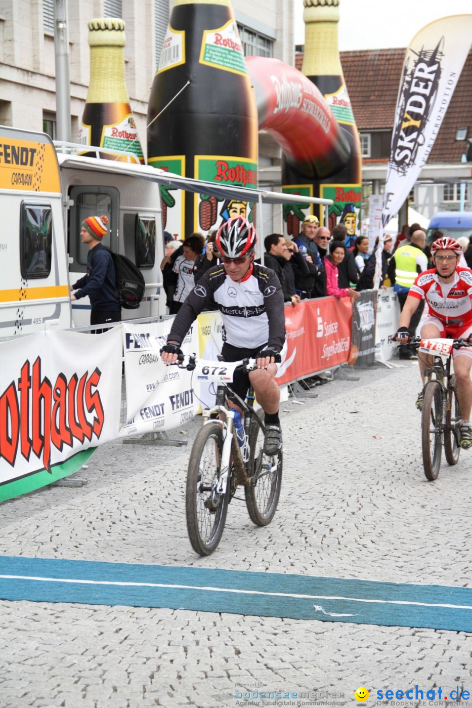 10. Rothaus Bike-Marathon: Singen am Bodensee, 06.05.2012