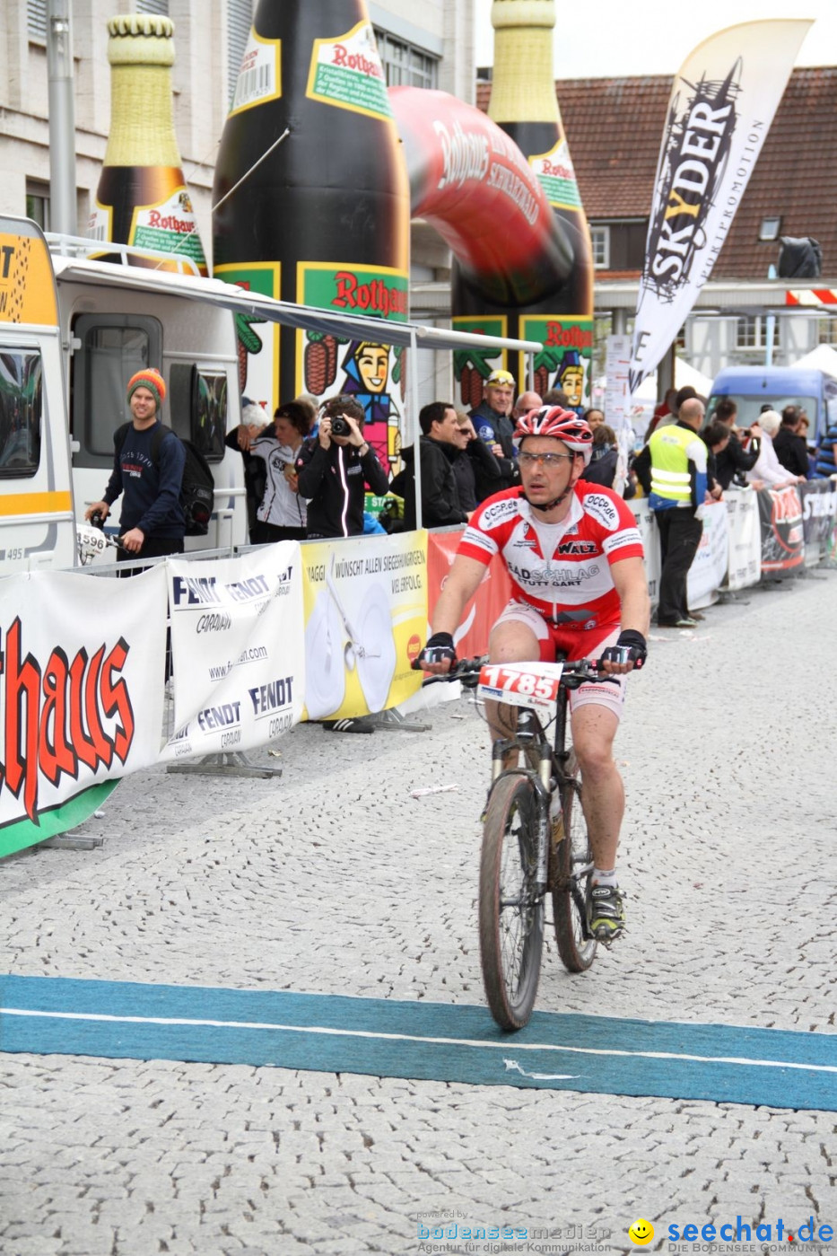 10. Rothaus Bike-Marathon: Singen am Bodensee, 06.05.2012