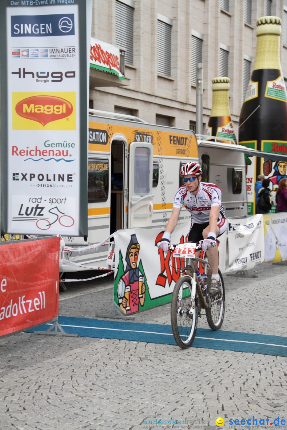 10. Rothaus Bike-Marathon: Singen am Bodensee, 06.05.2012