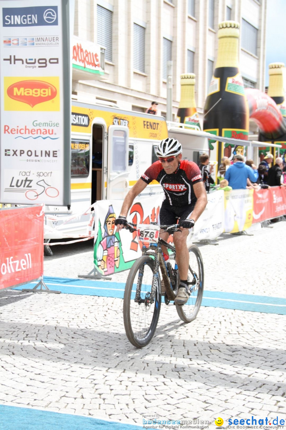 10. Rothaus Bike-Marathon: Singen am Bodensee, 06.05.2012