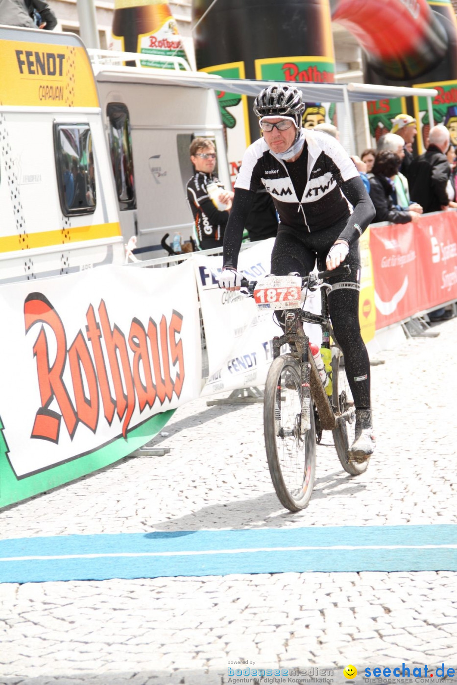 10. Rothaus Bike-Marathon: Singen am Bodensee, 06.05.2012