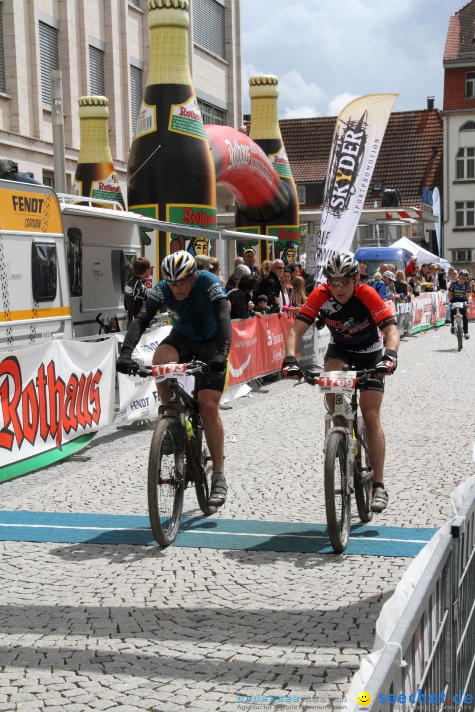 10. Rothaus Bike-Marathon: Singen am Bodensee, 06.05.2012