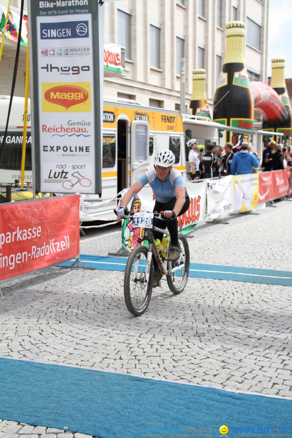 10. Rothaus Bike-Marathon: Singen am Bodensee, 06.05.2012