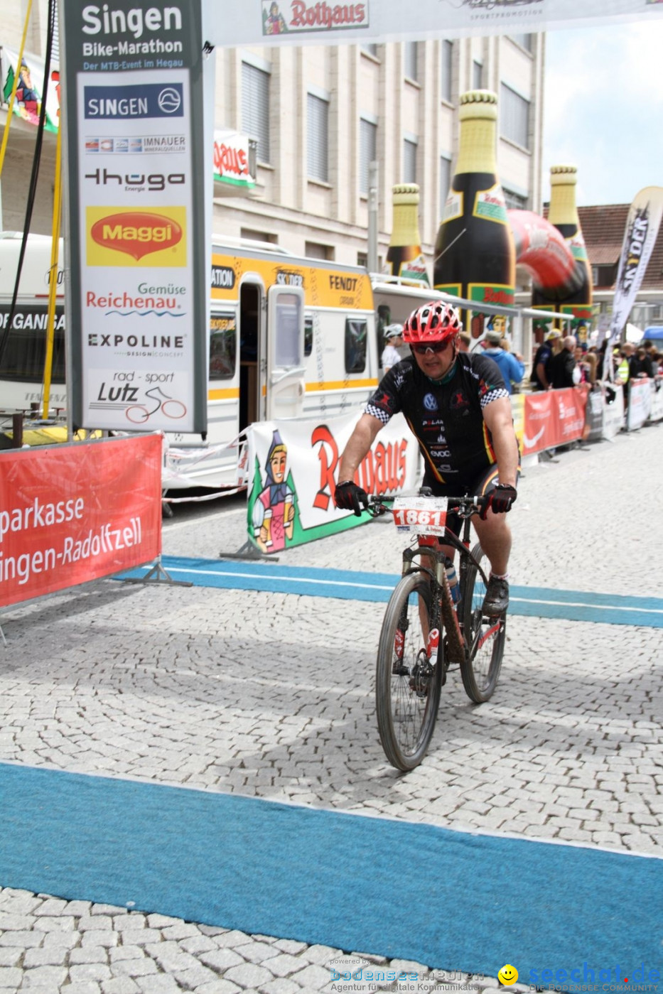 10. Rothaus Bike-Marathon: Singen am Bodensee, 06.05.2012