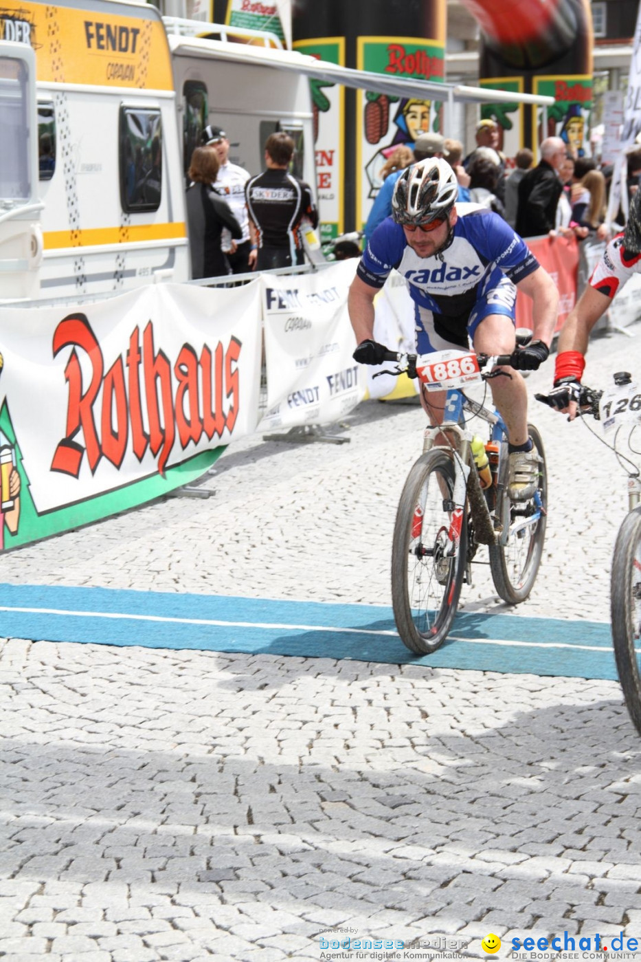 10. Rothaus Bike-Marathon: Singen am Bodensee, 06.05.2012