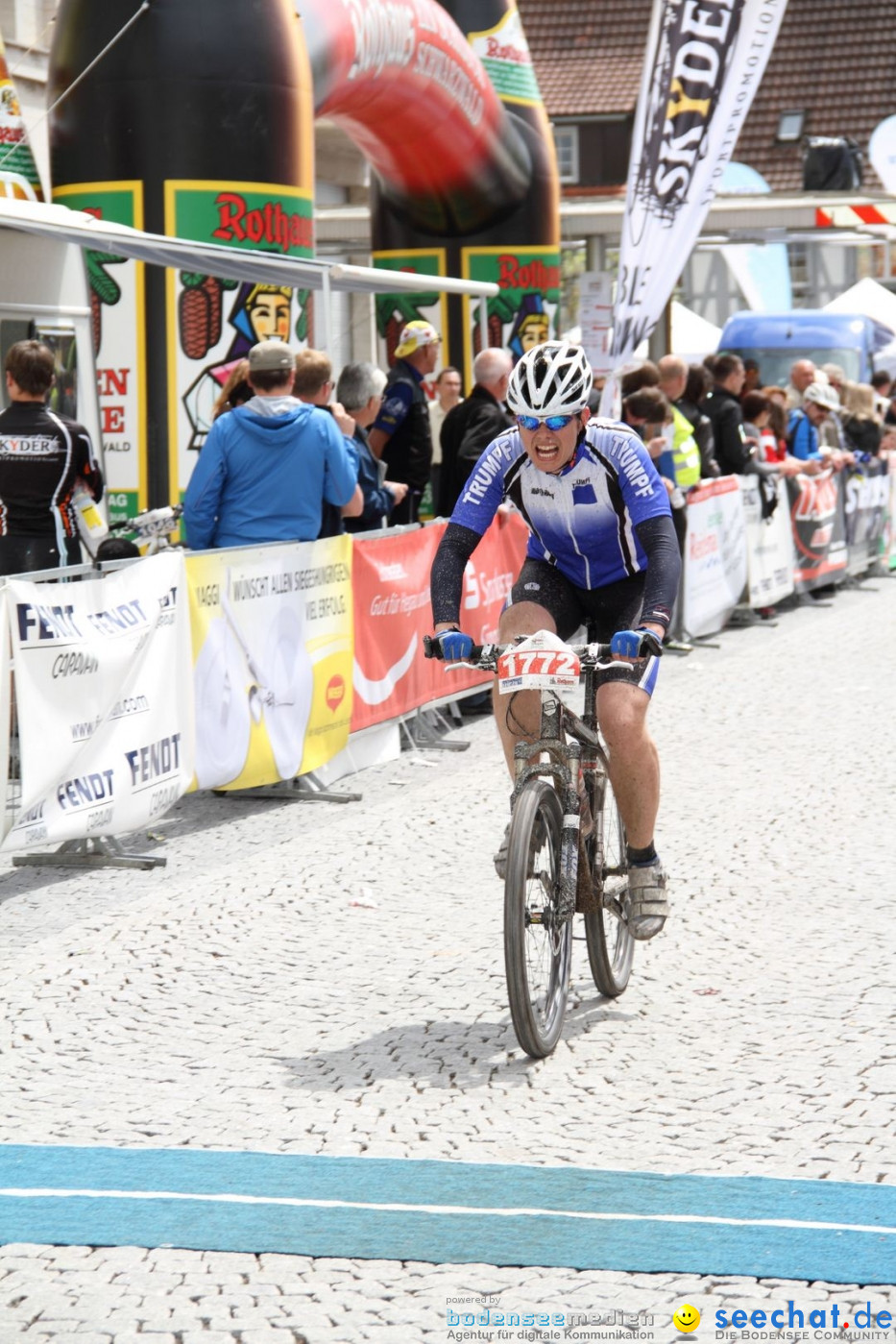 10. Rothaus Bike-Marathon: Singen am Bodensee, 06.05.2012