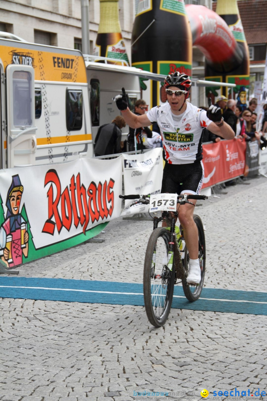 10. Rothaus Bike-Marathon: Singen am Bodensee, 06.05.2012