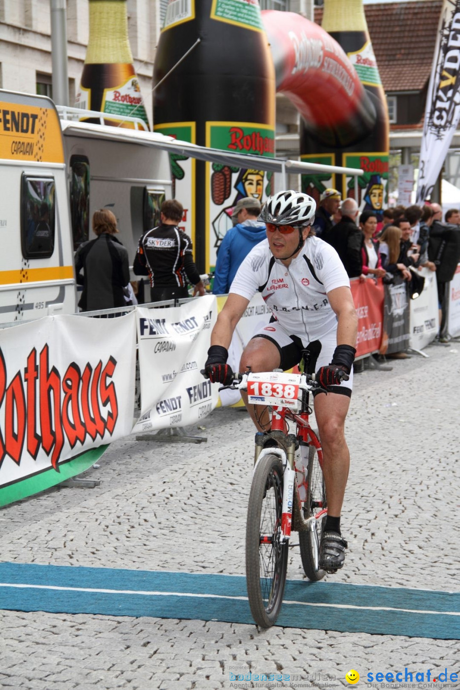 10. Rothaus Bike-Marathon: Singen am Bodensee, 06.05.2012