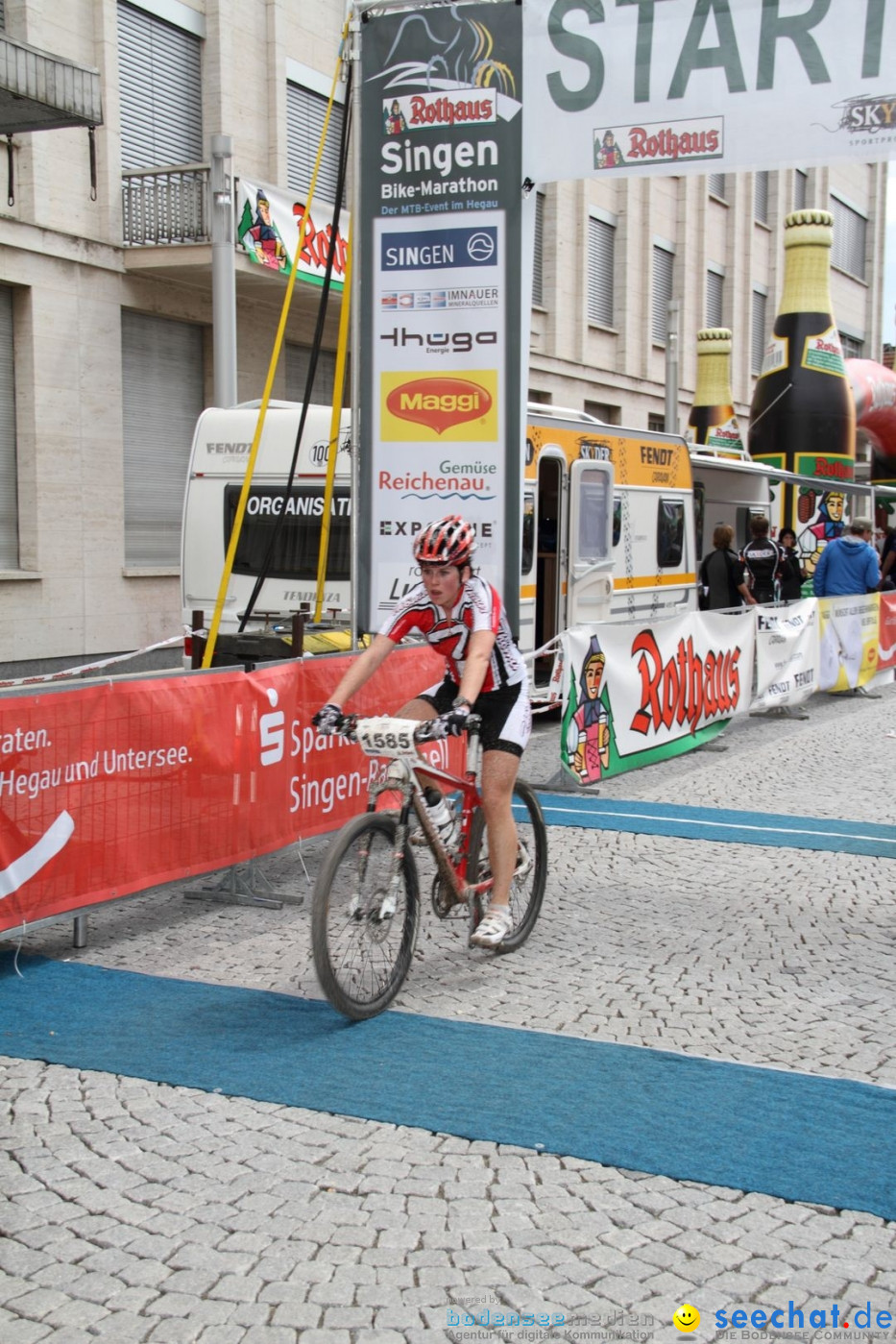 10. Rothaus Bike-Marathon: Singen am Bodensee, 06.05.2012