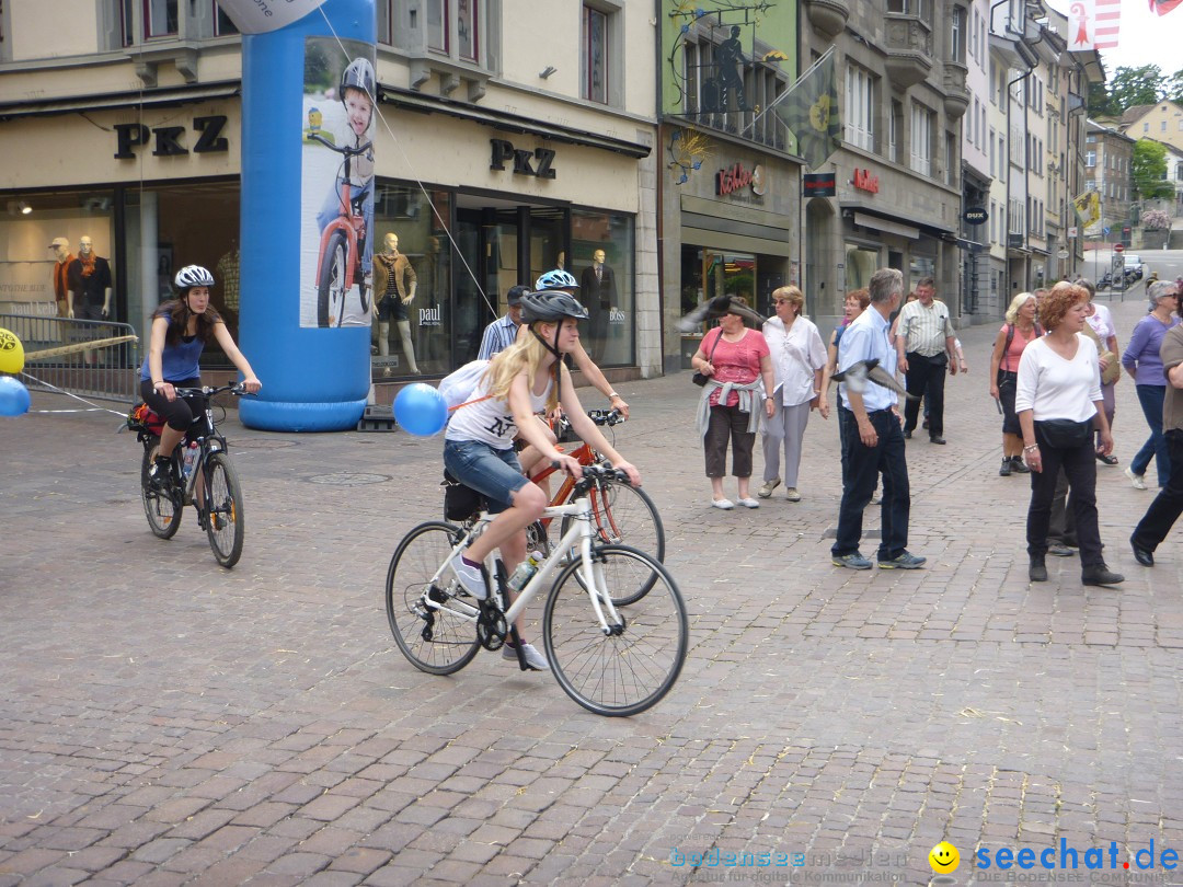 slowUp Schaffhausen-Hegau: Schaffhausen, 20.05.2012