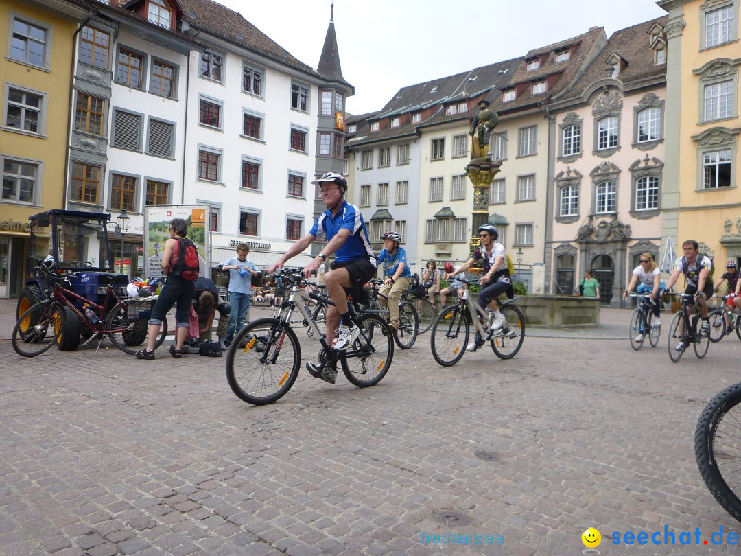 slowUp Schaffhausen-Hegau: Schaffhausen, 20.05.2012