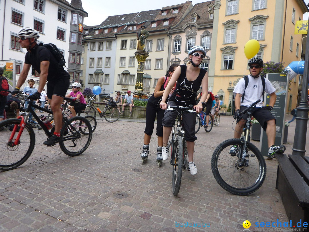 slowUp Schaffhausen-Hegau: Schaffhausen, 20.05.2012