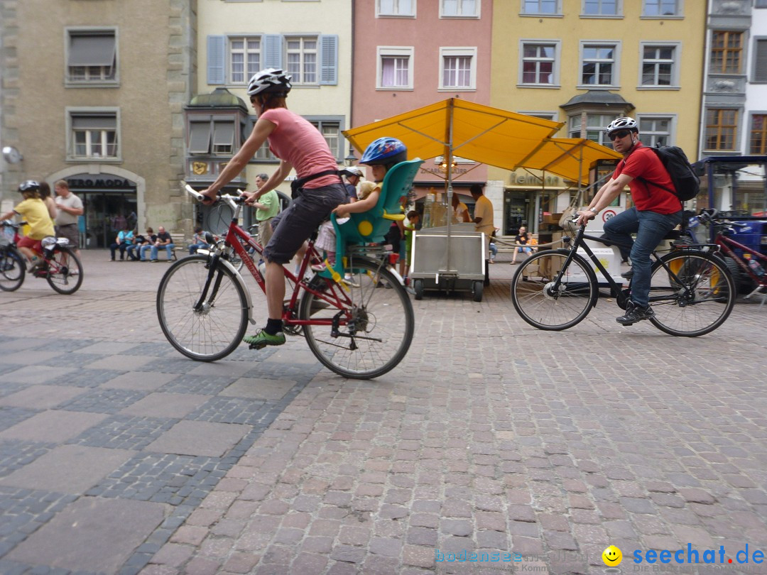 slowUp Schaffhausen-Hegau: Schaffhausen, 20.05.2012