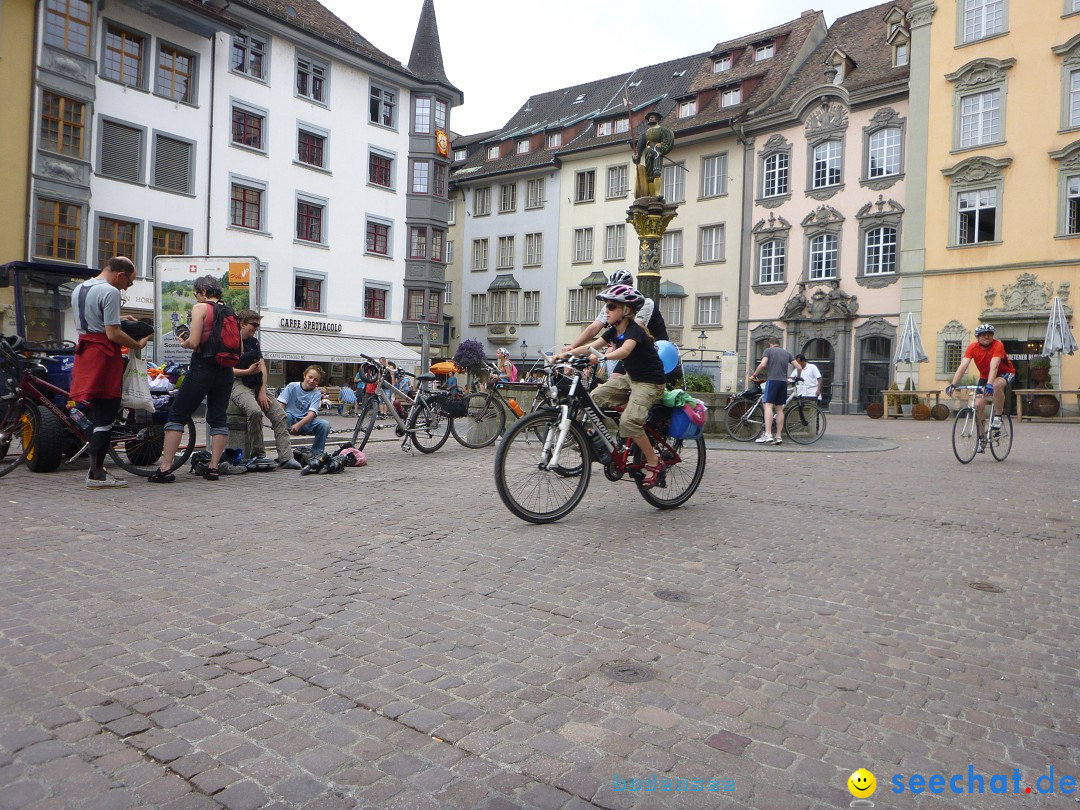 slowUp Schaffhausen-Hegau: Schaffhausen, 20.05.2012