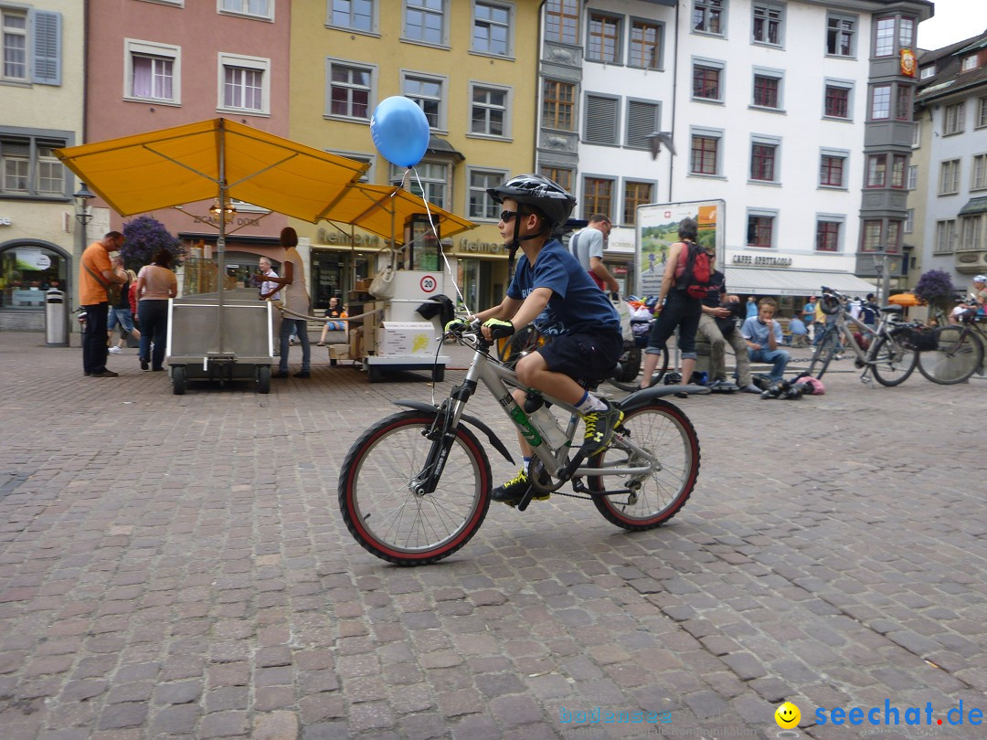 slowUp Schaffhausen-Hegau: Schaffhausen, 20.05.2012