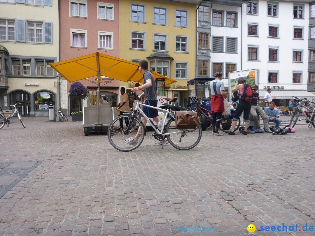 slowUp Schaffhausen-Hegau: Schaffhausen, 20.05.2012