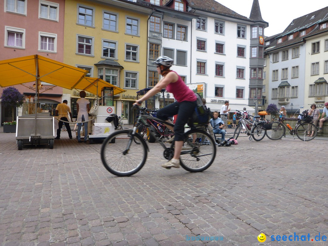 slowUp Schaffhausen-Hegau: Schaffhausen, 20.05.2012