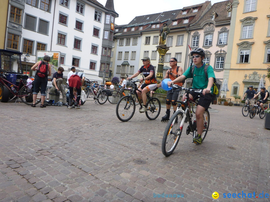 slowUp Schaffhausen-Hegau: Schaffhausen, 20.05.2012