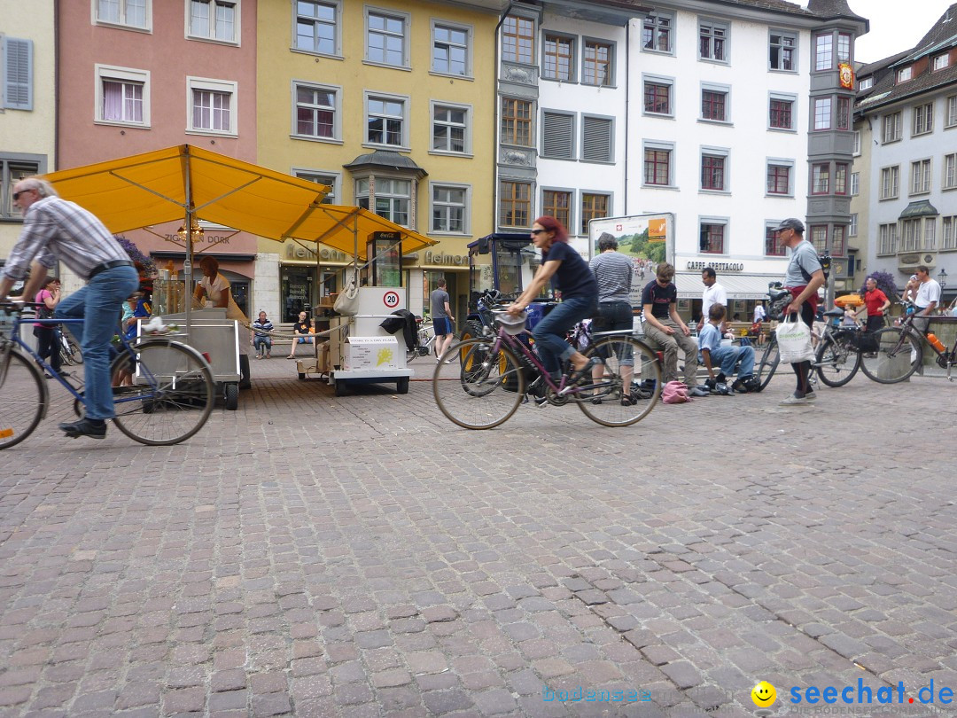 slowUp Schaffhausen-Hegau: Schaffhausen, 20.05.2012