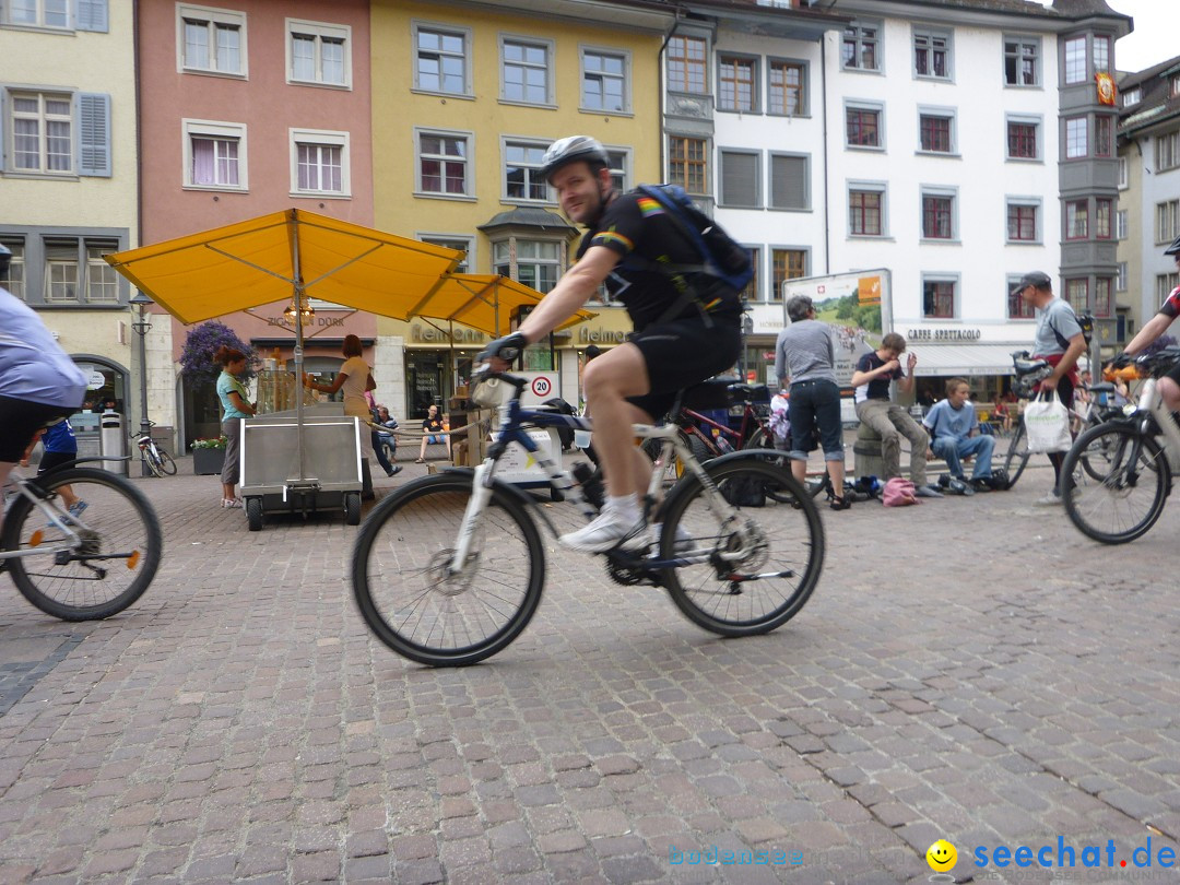 slowUp Schaffhausen-Hegau: Schaffhausen, 20.05.2012