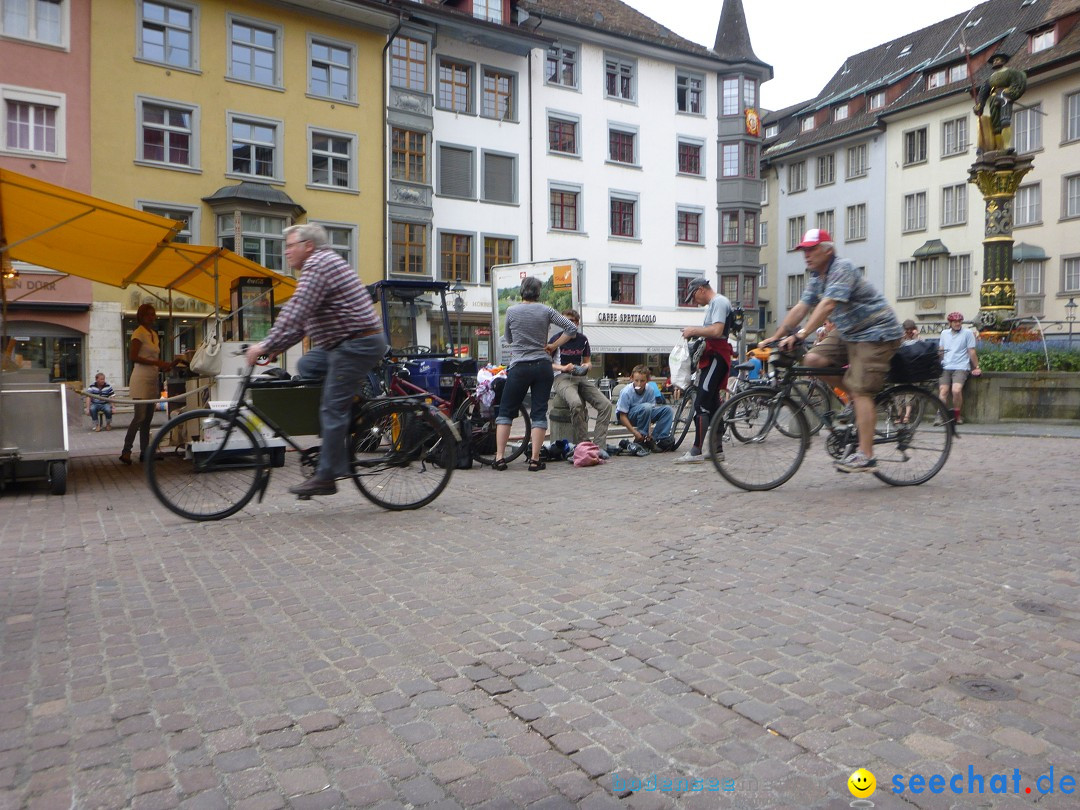 slowUp Schaffhausen-Hegau: Schaffhausen, 20.05.2012