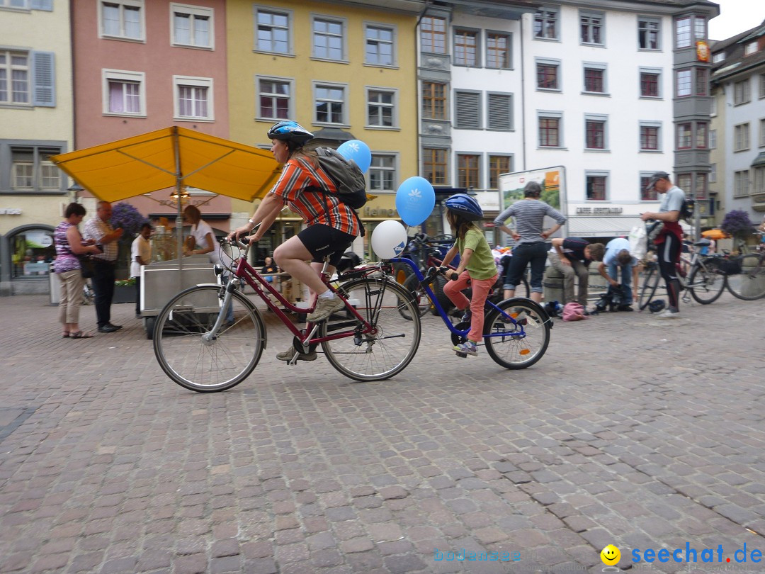 slowUp Schaffhausen-Hegau: Schaffhausen, 20.05.2012