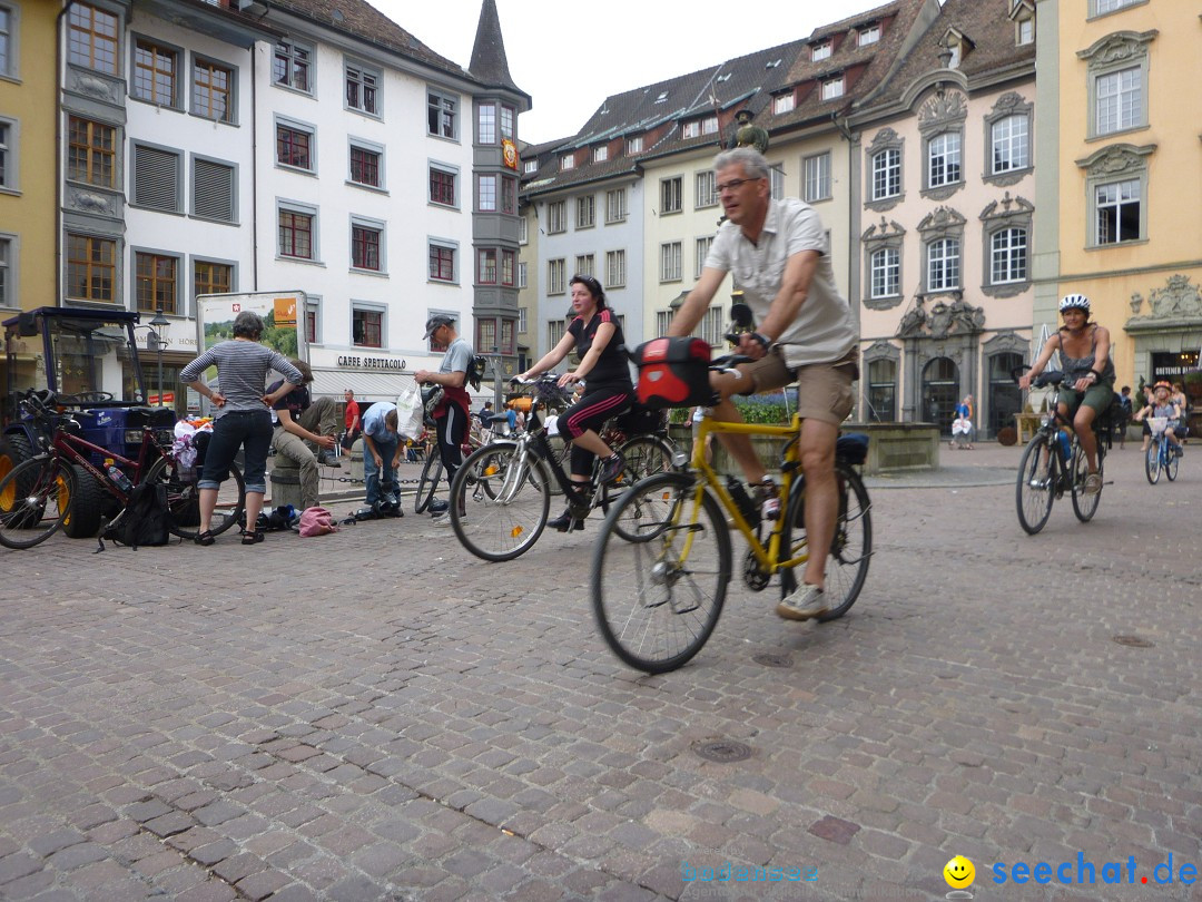 slowUp Schaffhausen-Hegau: Schaffhausen, 20.05.2012