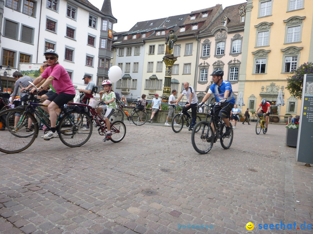 slowUp Schaffhausen-Hegau: Schaffhausen, 20.05.2012