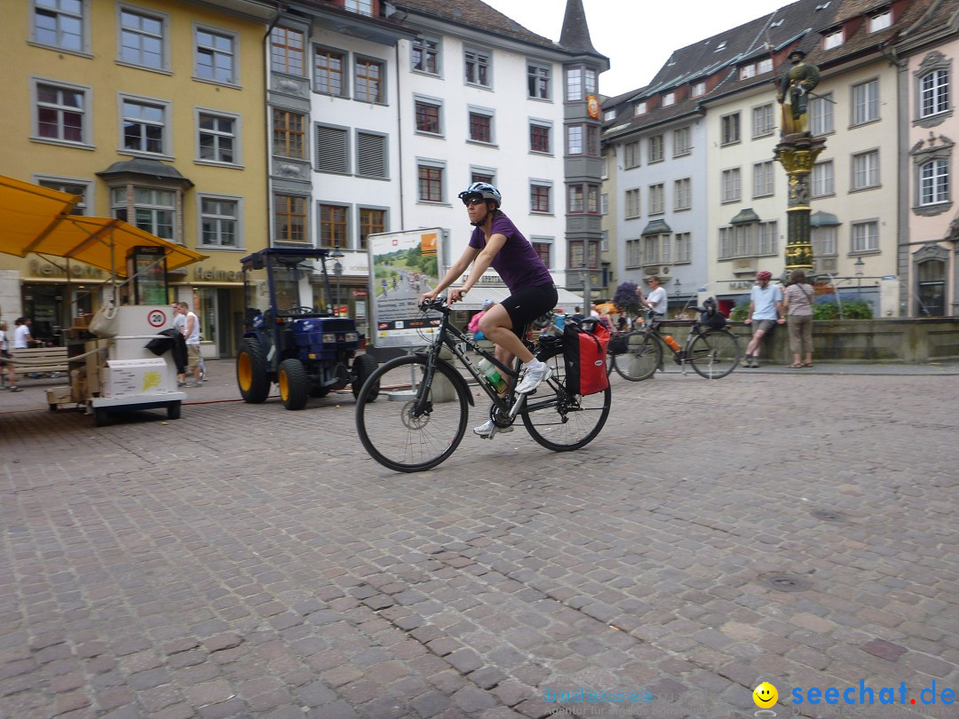 slowUp Schaffhausen-Hegau: Schaffhausen, 20.05.2012