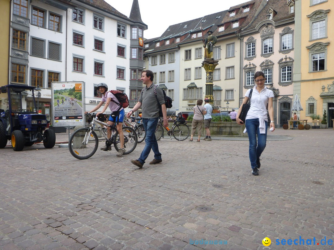 slowUp Schaffhausen-Hegau: Schaffhausen, 20.05.2012