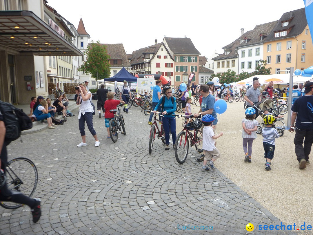 slowUp Schaffhausen-Hegau: Schaffhausen, 20.05.2012